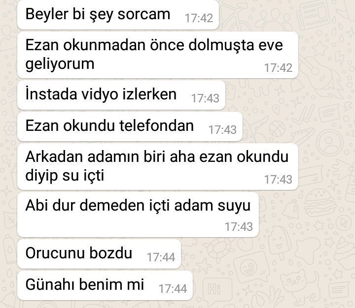 Beyler bi şey sorcam...