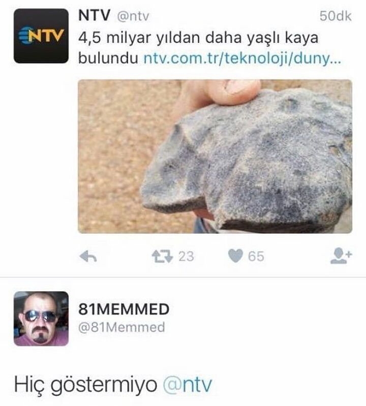 NTV @ntv
4,5 milyar yıldan...