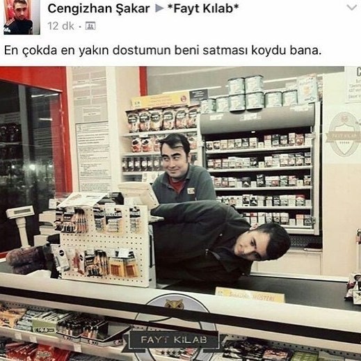 En çokda en yakın dostumun...