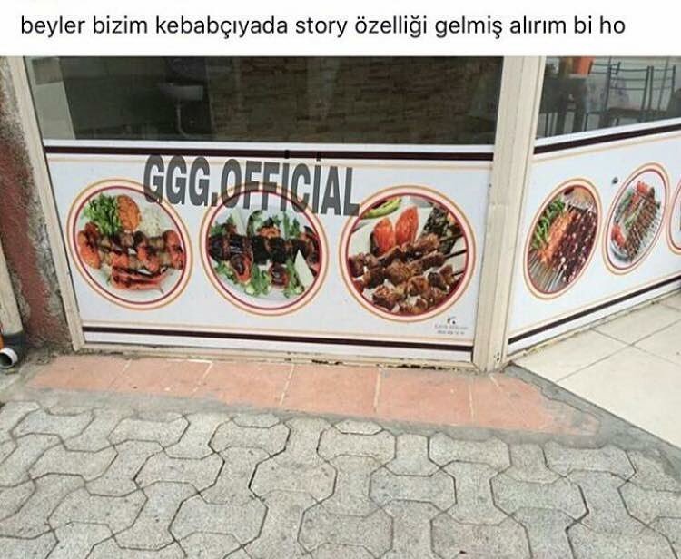 beyler bizim kebabçıyada...