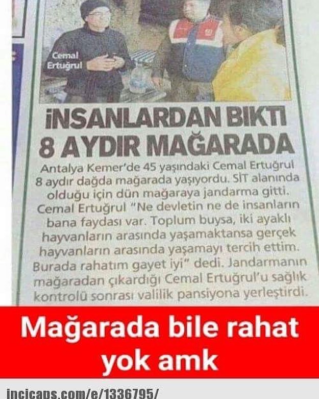 İNSANLARDAN BIKTI 8 AYDIR...