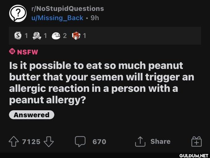 ? r/NoStupidQuestions...