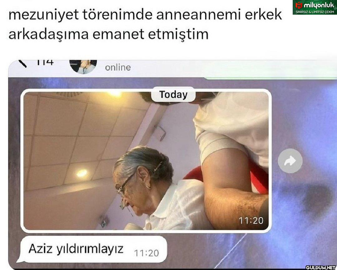 mezuniyet törenimde...