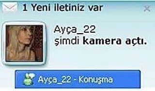 1 Yeni iletiniz var
Ayça...