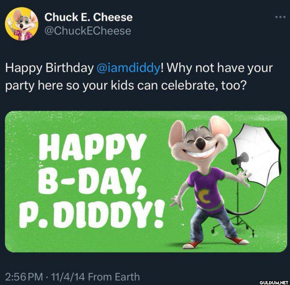 Happy Birthday @iamdiddy!...