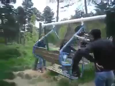 Mutsuz sonlu salıncak experience