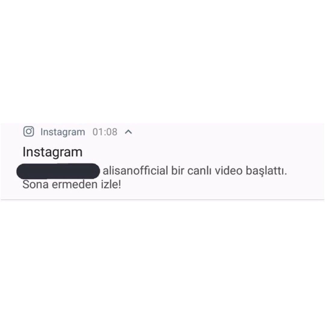 alisanofficial  bir canlı...