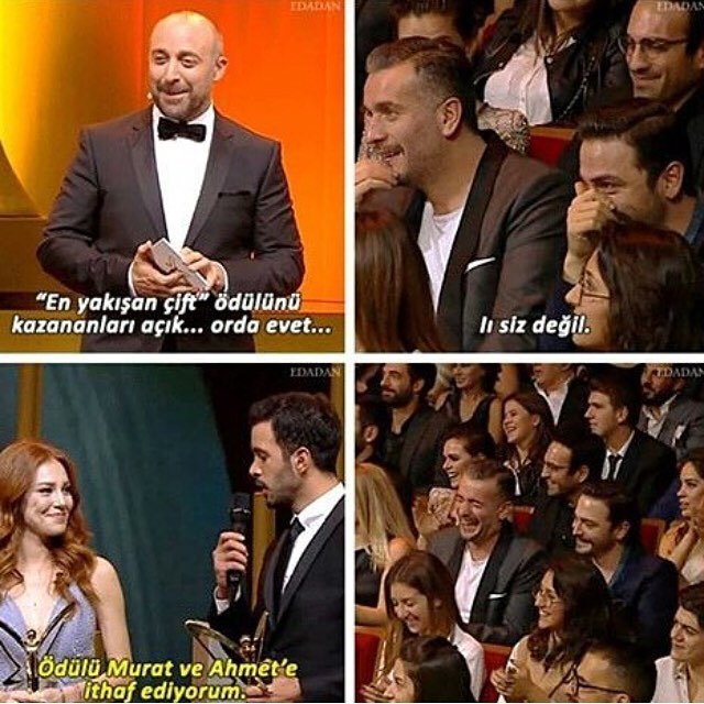 - "En yakışan çift"...