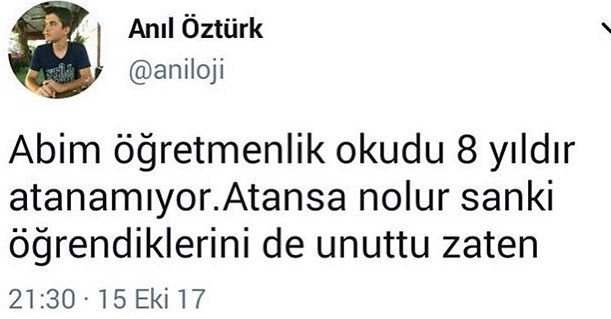 Anıl Öztürk
@aniloji
Abim...