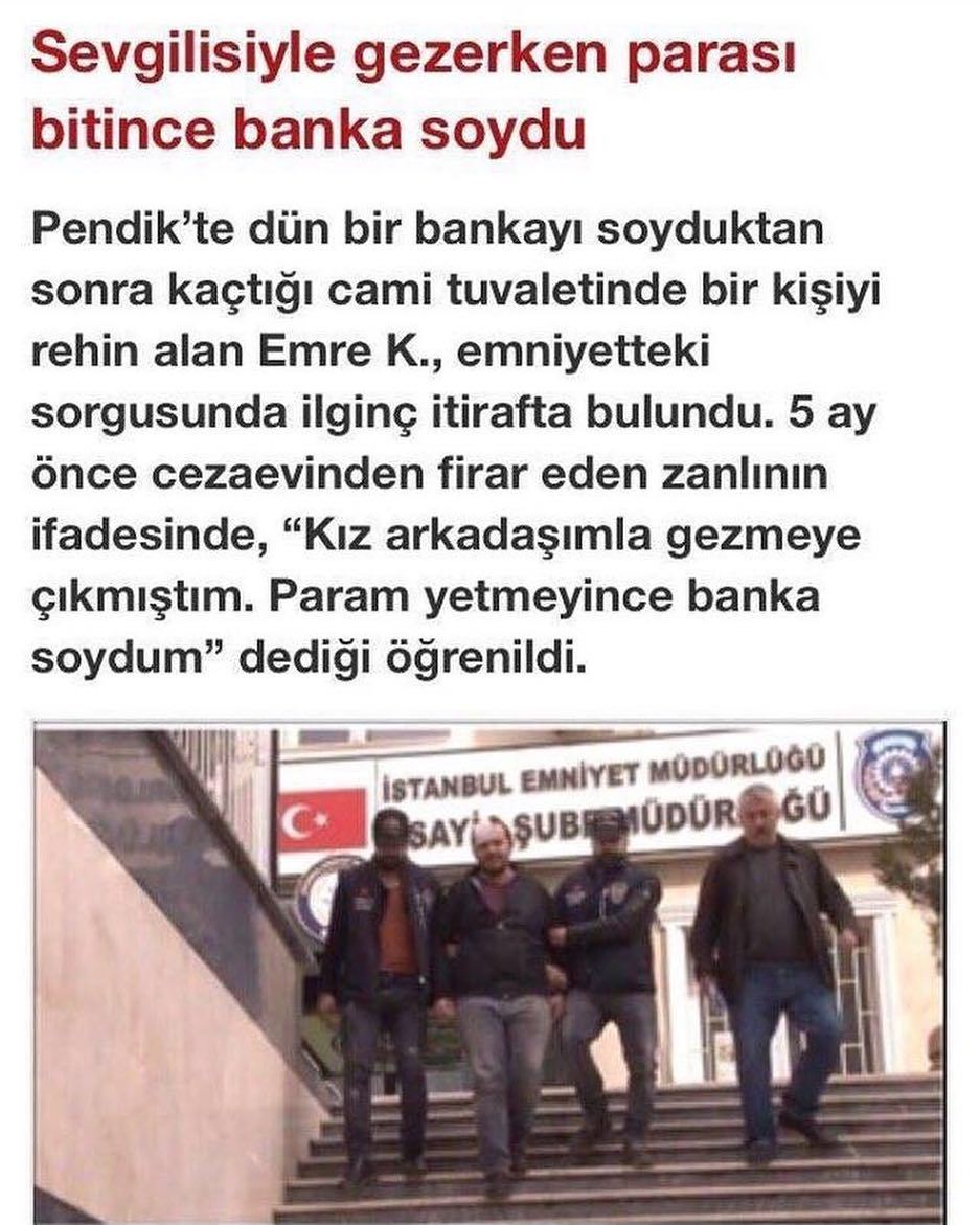 Sevgilisiyle gezerken...
