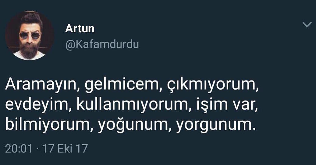Artun
@Kafamdurdu
Aramayın,...
