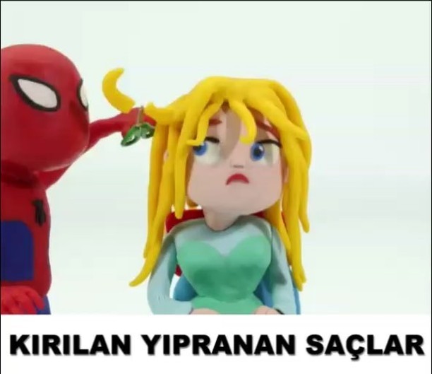 KIRILAN
YIPRANAN SAÇLAR