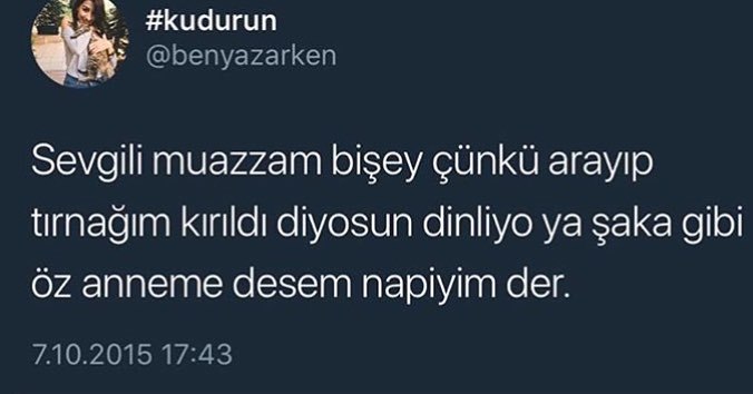 #kudurun
@benyazarken
s
Sev...