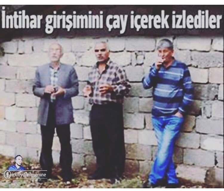 İntihar girişimini çay...