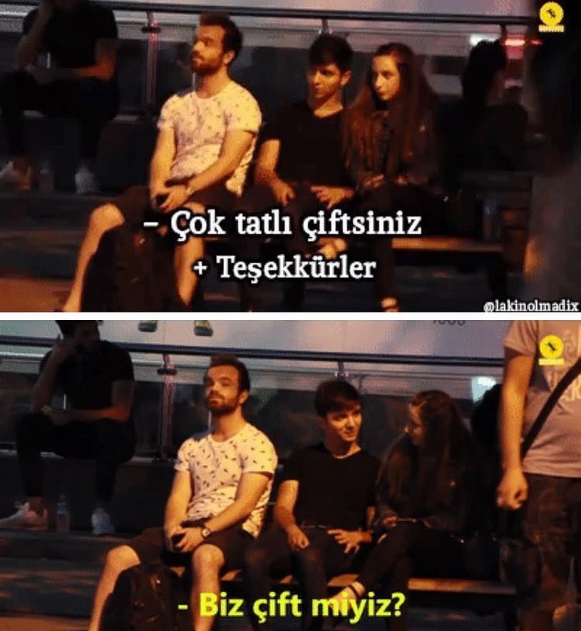 Cok tatlı çiftsiniz
+...