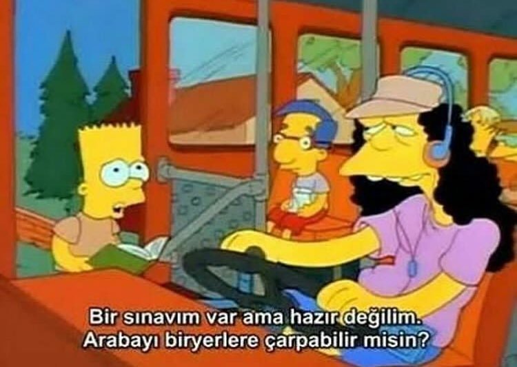 Bir sınavım var ama hazır...