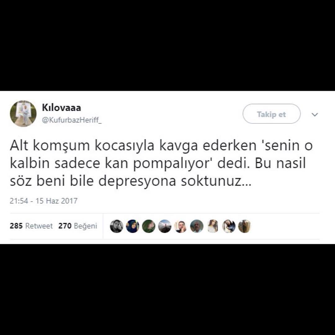 Alt komşum kocasıyla kavga...