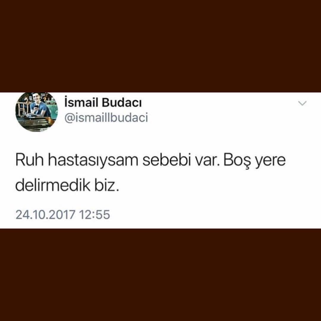 Ruh hastasıysam sebebi...
