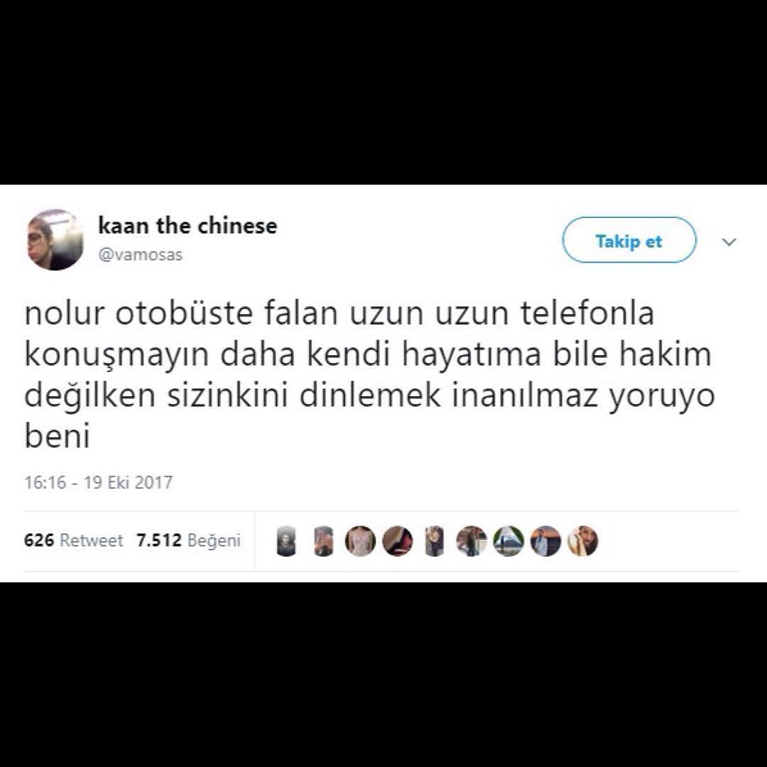 nolur otobüste falan uzun...