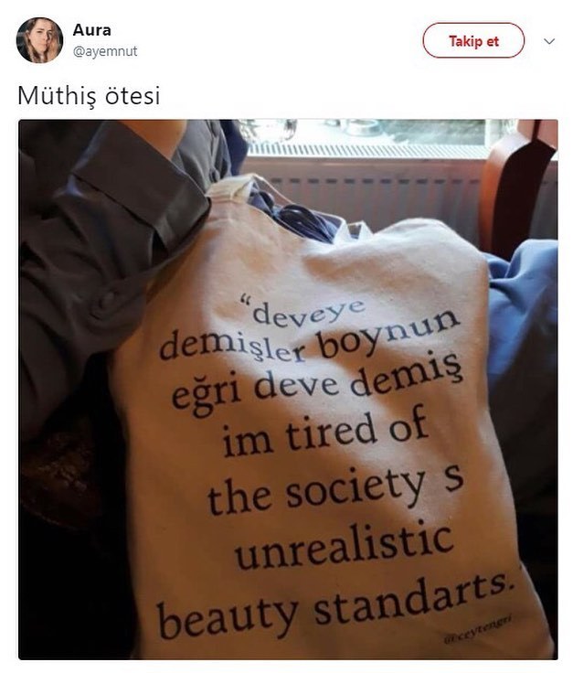 Müthiş ötesi

"deveye...