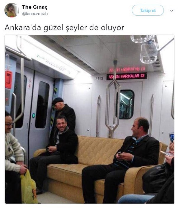 Ankara'da güzel şeyler de oluyor