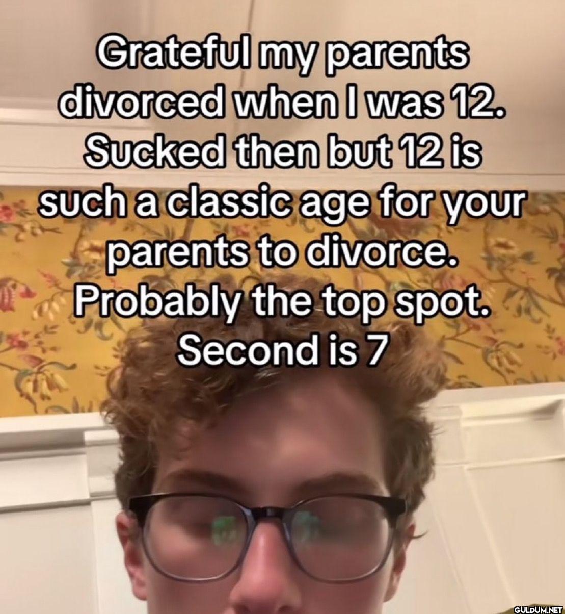 Grateful my parents...