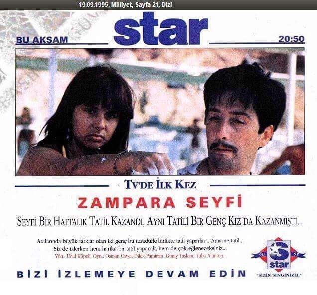 Bu akşam STAR TV 20:50
tv...