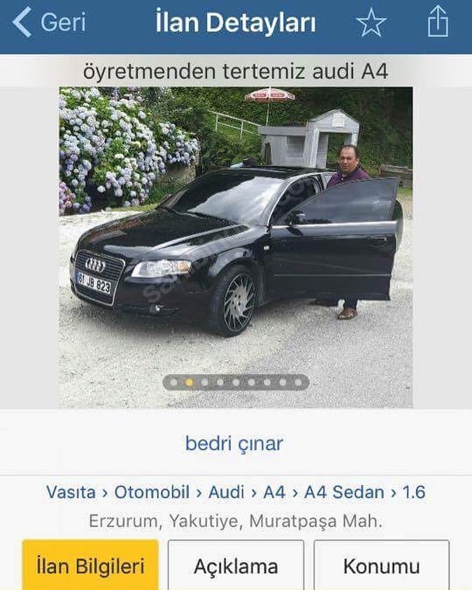 öyretmenden tertemiz Audi A4