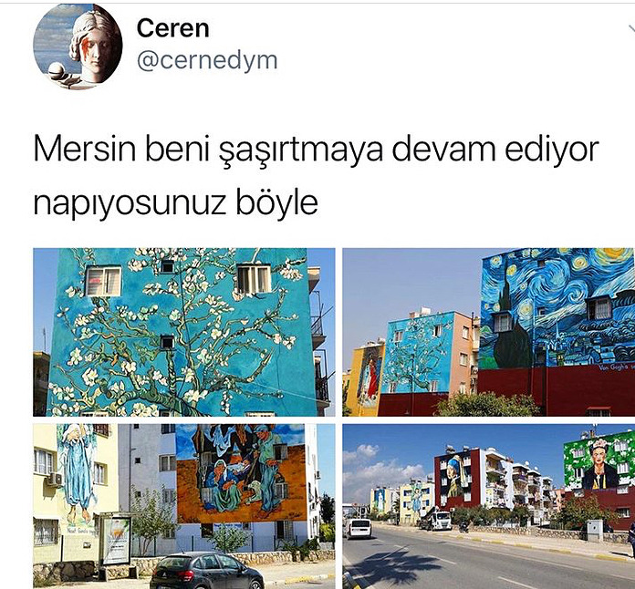 Mersin beni şaşırtmaya...