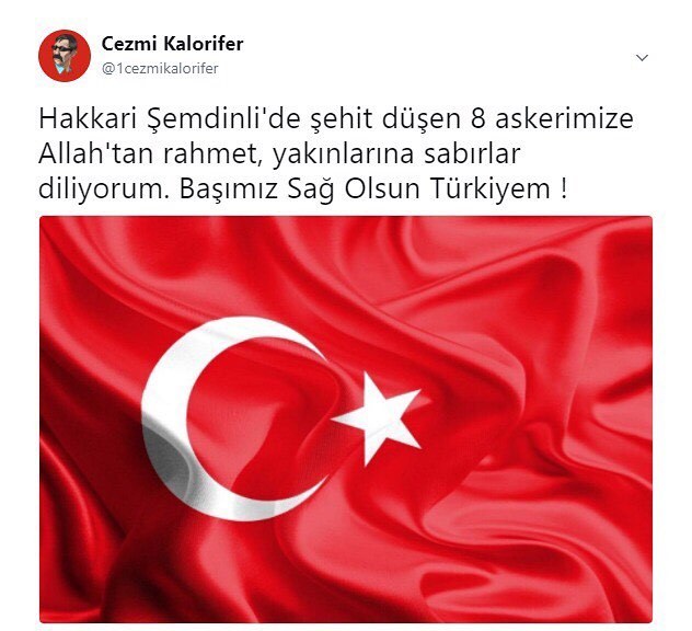 Hakkari Şemdinli'de şehit...