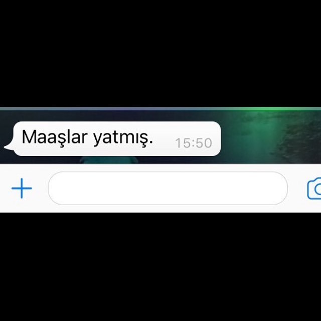 Maaşlar yatmış. 15:50