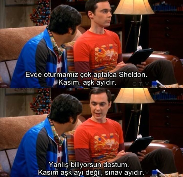 Evde oturmamız çok aptalca...