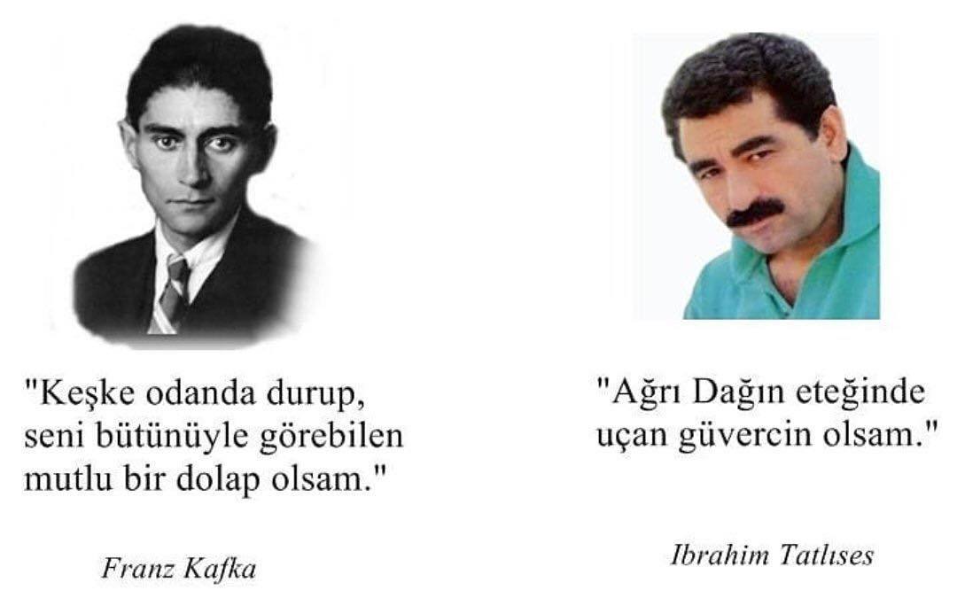 - "Keşke odanda durup,seni...