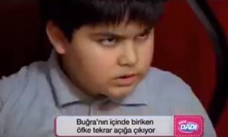 Buğra'nın içinde biriken...