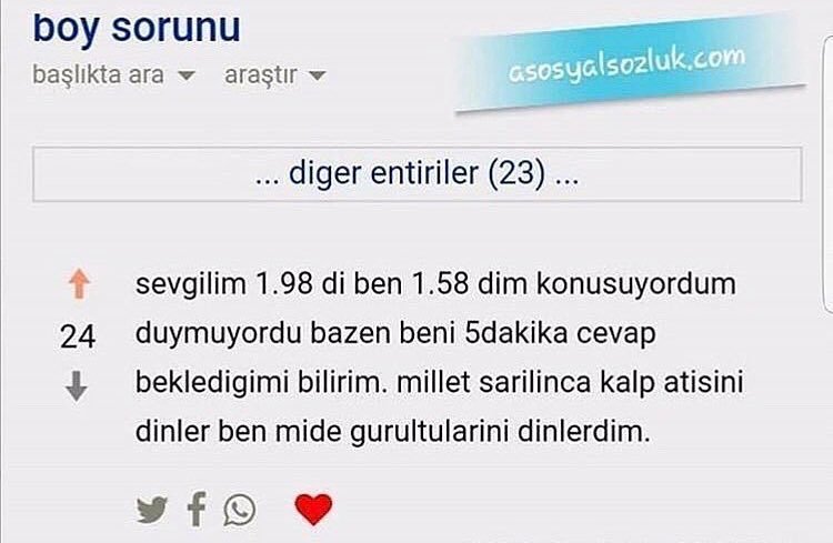 BOY SORUNU

sevgilim...