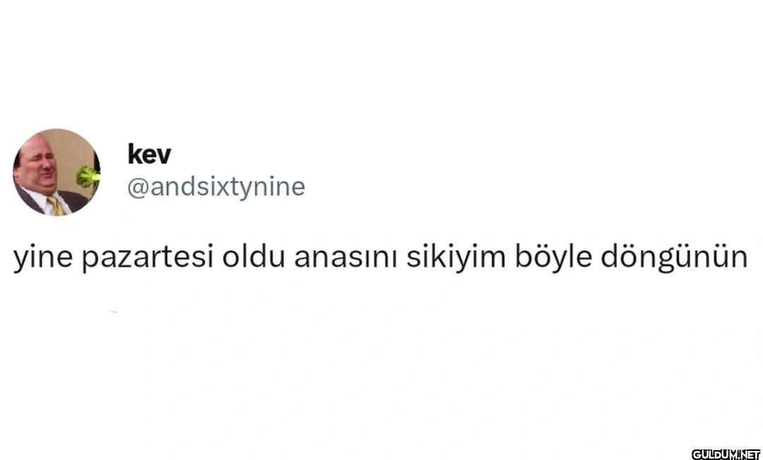 yine pazartesi oldu...
