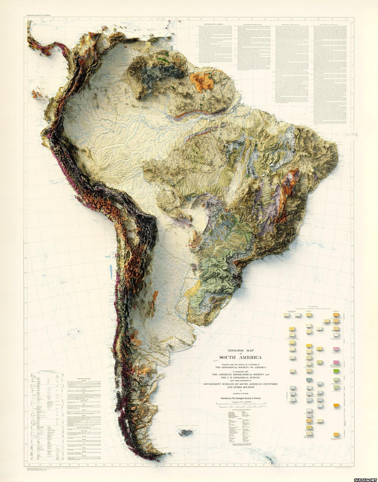 Geological Map of South...