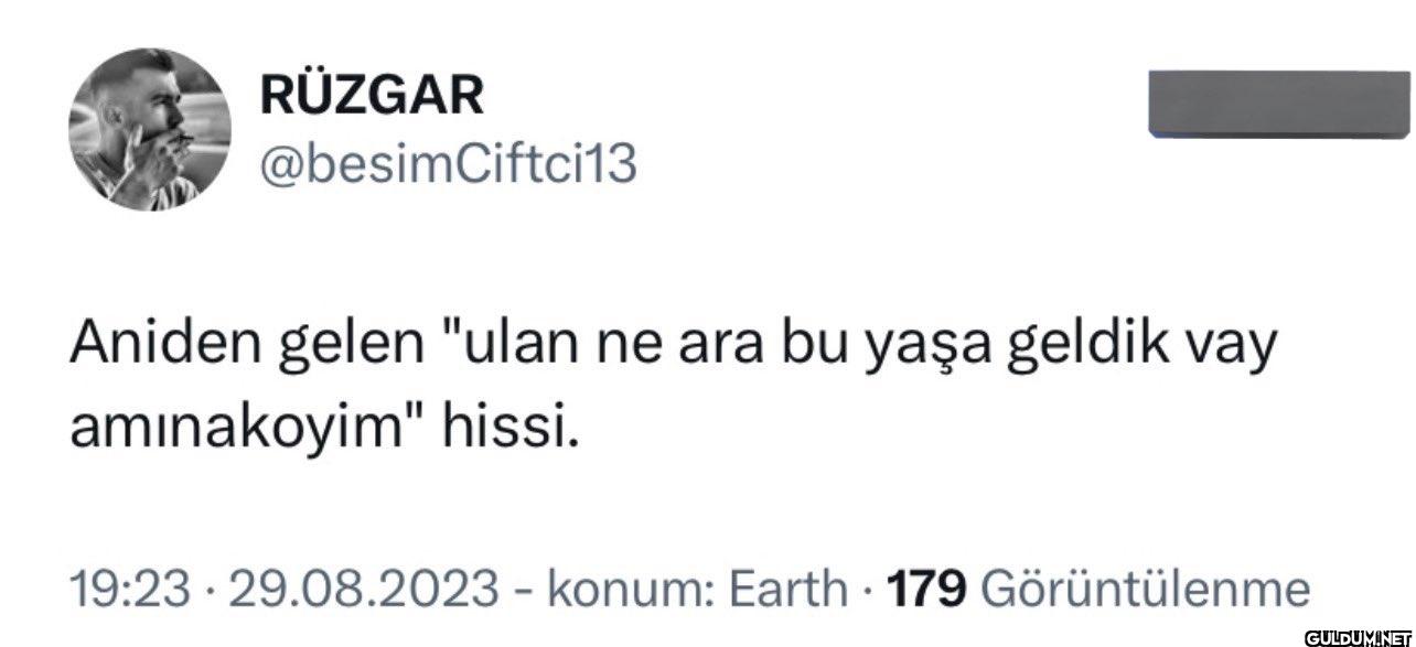 Aniden gelen "ulan ne ara...