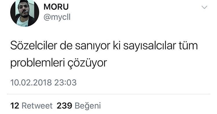 Sözelciler de sanıyor ki...