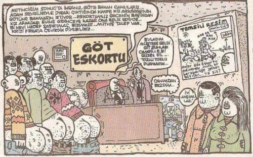 göt eskortu for hedef şaşırtma