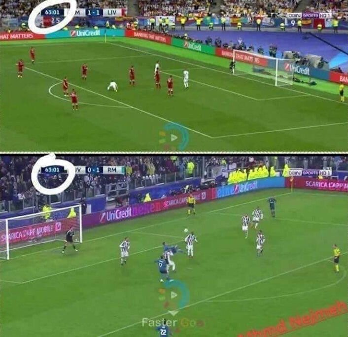 Bale ve cristiano...