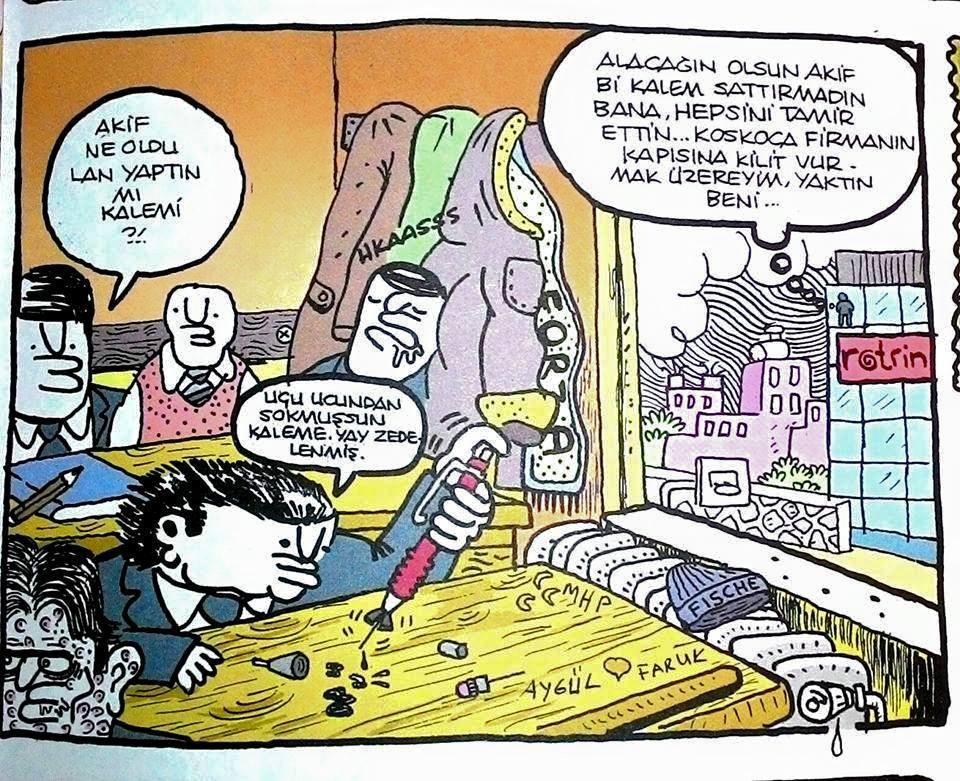 - Akif ne oldu lan yaptın...
