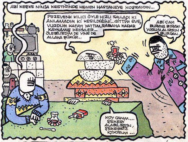 - Abi keşke Ninja...