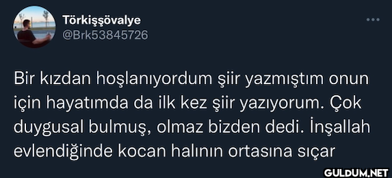 Bir kızdan hoşlanıyordum...