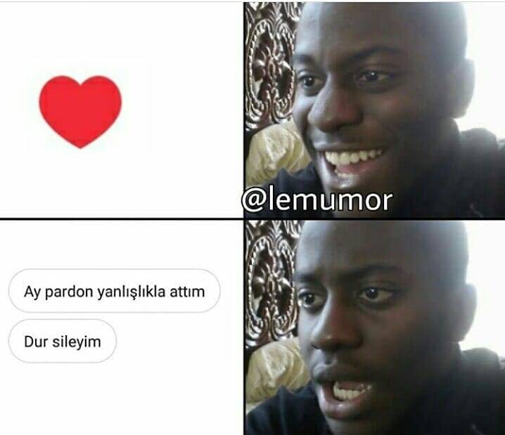 💓
Ay pardon yanlışlıkla...