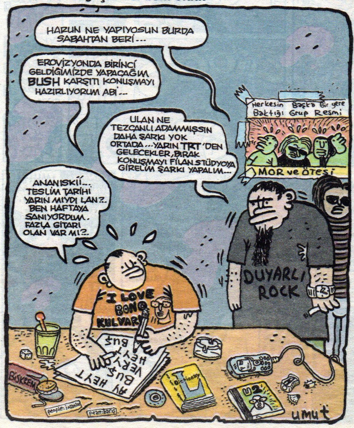 - Harun napıyorsun burda...