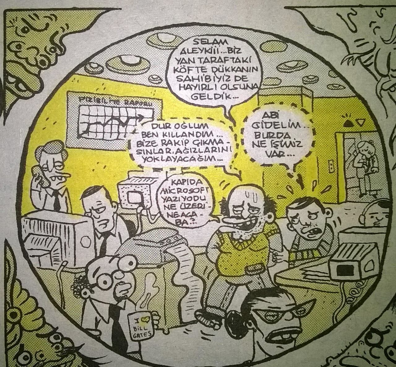 - Selamun Aleyküm, biz yan...