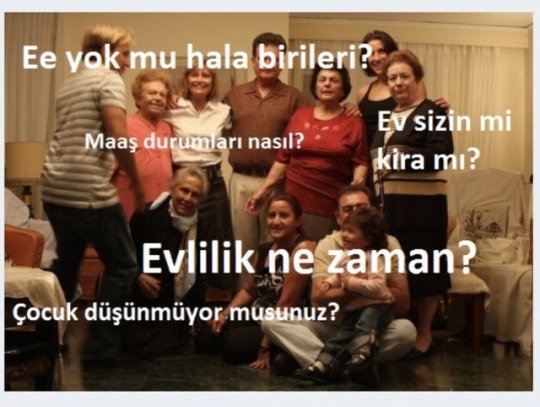 Bayramlarda akraba...
