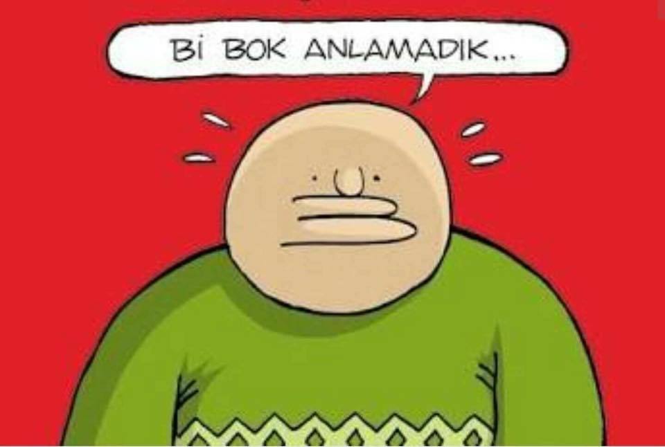 Bi bok anlamadık.