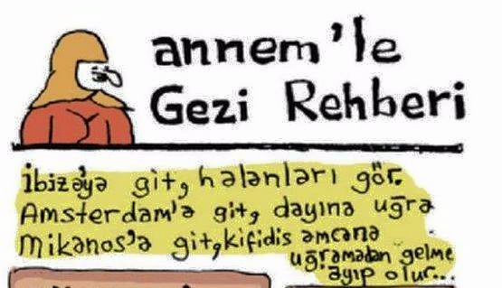 annem le
Gezi...